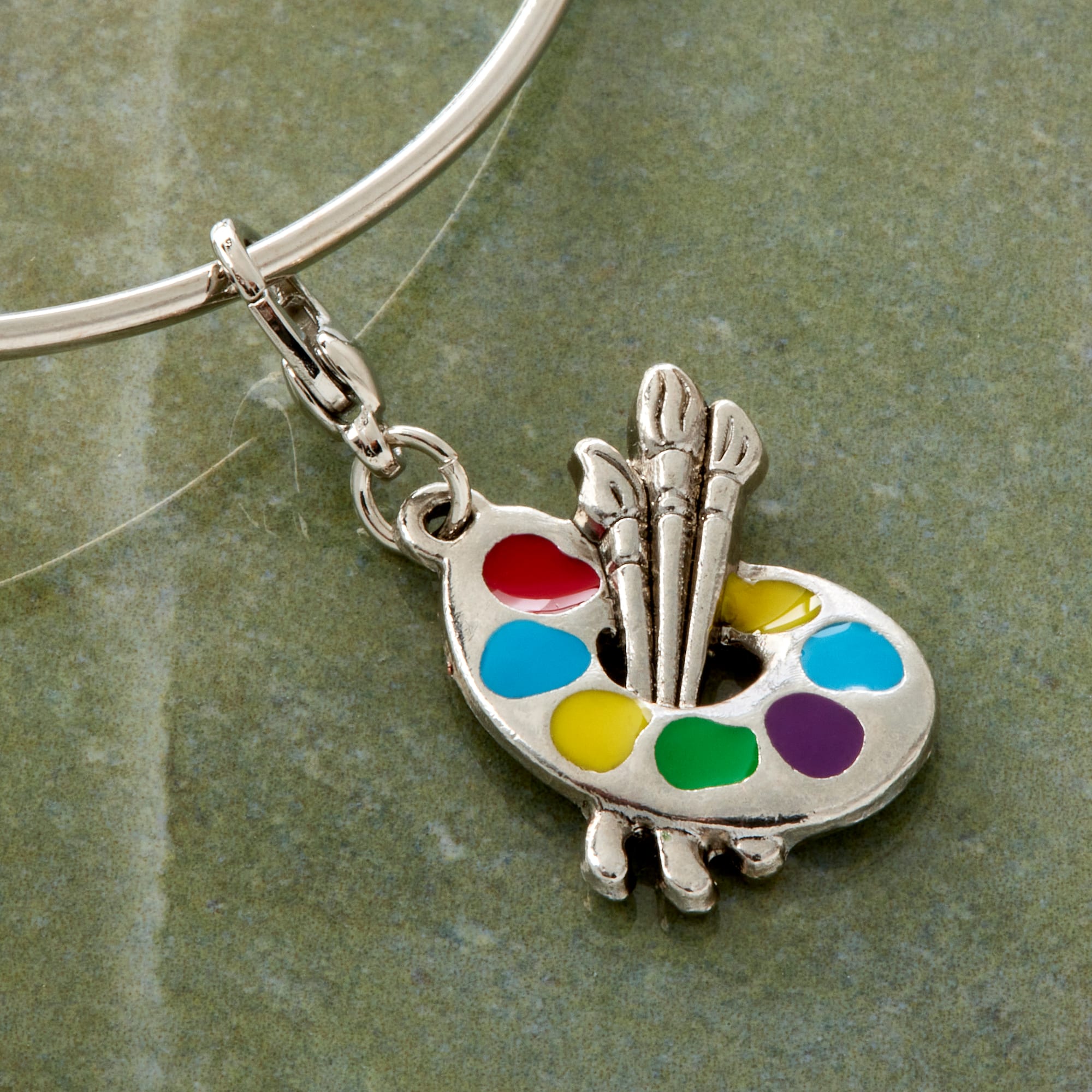 Paint Palette Charm by Bead Landing™